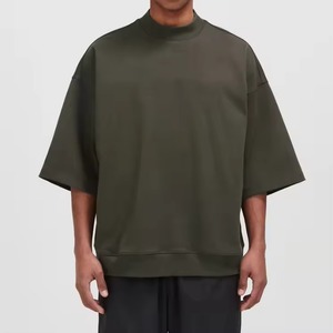 Fabricant de vêtements de sport unisexes de streetwear d'été en gros ODM, vêtements de sport de fitness, hauts surdimensionnés, pulls, t-shirts pour hommes - Product Image 1