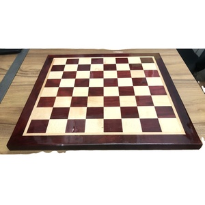 Tablero de Ajedrez de madera estilo real sin piezas superventas juego de tablero de ajedrez de madera de calidad superior hecho a mano personalizado muy exigente - Product Image 1