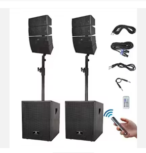 Venta al por Mayor de Nuevos Altavoces Line Array Pasivos, Equipo de Sonido Profesional para DJ, Sistema de Sonido de 12 Pulgadas, Configuración Completa - Product Image 1