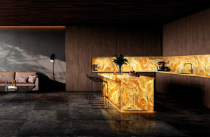 Custom Modern Kitchen Bathroom Vanity Tops Calacatta Carrara Quartz Artificial Quartz Countertops Hotel Project Prefab Cut - Product Image 1