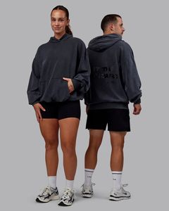 Sweat-shirts à capuche unisexes tendance Losefit de haute qualité, design streetwear personnalisé, imprimés surdimensionnés en coton pour hommes - Product Image 1