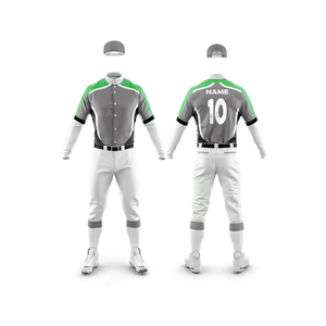 Nouveau modèle Sublimation Baseball Jersey Uniformes Ensembles Conception Personnalisée Équipe Porter à Bas Prix de Haute Qualité Sportswear pour Baseball - Product Image 6