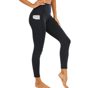 Pantalones de Yoga de cintura alta Scrunch Butt Fitness Activewear Medias Steel Blue Gym Wear Leggings para mujeres Legging Servicios OEM - Product Image 6