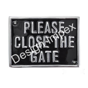 Placa de Metal Resistente a la Oxidación y Letrero de Metal para Pared de Gran Tamaño, Venta Caliente, Precio de Fábrica - Product Image 3