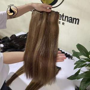 Extensiones de cabello natural con cutícula, cabello liso de Color Piano, 100% humano, nuevo diseño - Product Image 2