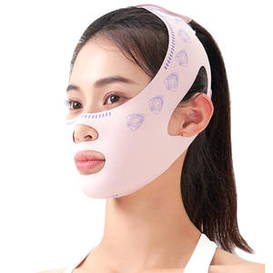 Pack de masques en hydrogel pour le menton en forme de V + Bande liftante P00000UH - Product Image 1