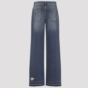 Good Quality Custom Private Label <b>Men</b> Flare <b>Jeans</b> Latest Design <b>Flared</b> <b>Men</b> Acid Wash Style Pants OEM Services - Product Image 2