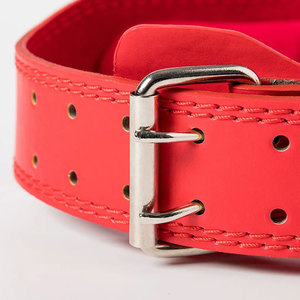 เข็มขัด100% หนังวัวแท้สำหรับยกน้ำหนักยกน้ำหนักในปากีสถานเข็มขัดหนังแท้ฟังก์ชั่นป้องกันเอว - Product Image 3