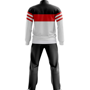 ชุดกีฬาสำหรับผู้ชายชุดวอร์มผ้าฝ้ายระบายอากาศได้ดีผลิตจากโรงงาน100% - Product Image 3