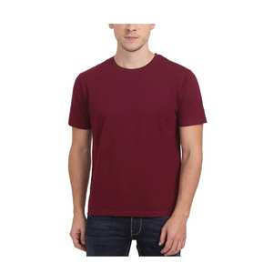 Wholesale Plain Round Neck Cotton Men's T-Shirt Soft <b>Perfect</b> For Everyday Casual Use - Product Image 6