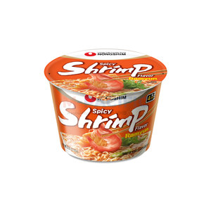 NONGSHIM BIG BOWL NOUDELS ÉPICÉS À LA CREVETTE 6 PACK - Product Image 3