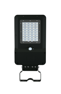 Lampione stradale solare a LED con sensore crepuscolare e di movimento 25W 3000Lm 6000K IP65 (F-Bright 4405022) - Product Image 1