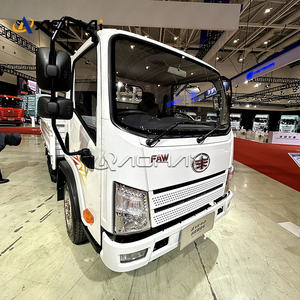 Faw משאית מטען מיני להתאמה אישית 152hp עם מונית אחת 3 מ 'ו 5 טון קיבולת ואן מטען ואן מטען מצלמה אחורית זמינה למכירה - Product Image 3