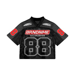 Ropa deportiva de béisbol ajustada a la moda transpirable ajustada regular, Camiseta con cuello en V, camisetas de béisbol con diseño de logotipo personalizado - Product Image 1