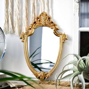 Elegant Artistic Resin Frame <b>Mirror</b> <b>Vintage</b> Style Decorative Wall <b>Mirror</b> for Home Decor and Restaurant Decoration Use from India - Product Image 2