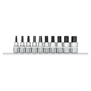 Gedore 1/2'' <b>Screwdriver</b> Hexagonal <b>Bit</b> Socket <b>Set</b> 10-Piece Product Category - Product Image 1