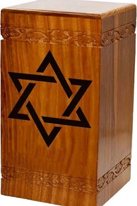 Urnas de cremación de madera modernas hechas a mano de estilo americano, urnas funerarias decorativas para hombres y mujeres - Product Image 1
