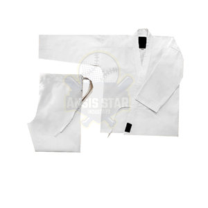 Uniforme de karate para adultos cómodo de último diseño Uniforme de karate de material duradero para ropa de entrenamiento - Product Image 4