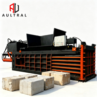 Presse à compression hydraulique pour le recyclage du papier, machine à balles horizontales pour les déchets de papier et le carton