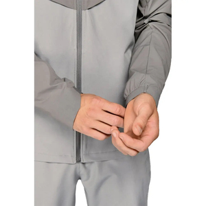 2025 nouvelle mode en gros plaine coton lavé décontracté hommes col montant Bomber veste de haute qualité Logo personnalisé grande taille - Product Image 4