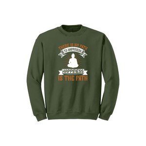 Sudadera de mezcla de algodón Temas de Buda Imprimir 12 opciones de color Estilo casual 260-280 GSM Diseño personalizable Colocación ODM - Product Image 6
