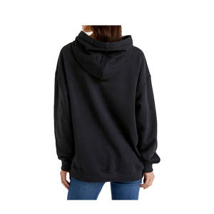 Sudadera con Capucha Personalizada para Mujer, Otoño/Invierno, Tejida, Antiarrugas, Transpirable, Estilo Urbano, 100% Algodón - Product Image 2