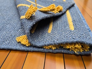 Tapis de yoga pour la méditation multicolore Tapis à base de plantes en coton biologique pour l'intérieur et l'extérieur Tapis de yoga de qualité supérieure - Product Image 3