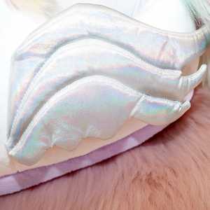 Pegasus SLOFFIES, pantoufles douces en forme de licorne pour enfants, taille unique, ajustement parfait pour les enfants - Product Image 5