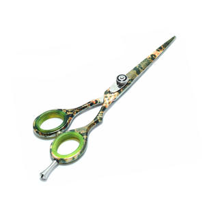 High-Grade Metal Steel Straight Blade Scissors for <b>Hair</b> Cutting Salon Barber <b>Hair</b> <b>Styling</b> <b>Tool</b> Removable Screw Rubber Beauty - Product Image 2