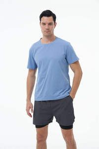 Camiseta Deportiva de Verano para Hombre, Corte Ajustado, Secado Rápido, Personalizable, Manga Corta, para Gimnasio, Fitness y Deportes al Aire Libre - Product Image 6