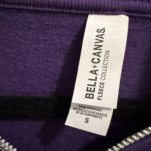 Bella Canvas Zipper Hoodies Unisex Polycotton Fleece Full-zip Hoodie - Product Image 2