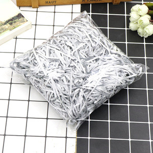 Low Quantity Sustainable Recyclable Eco Friendly Shredded Mail Crinkle-cut Crinkle <strong>Crepe</strong> Material Shinny Shred <strong>Paper</strong> - Product Image 3