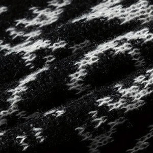 Pulls pour hommes en tricot à col ras du cou en coton et laine avec logo personnalisé Pull en tricot à motif de personnage surdimensionné pour hommes - Product Image 5