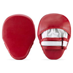 Yüksek kalite özel Logo odak Muay Thai Kick Pad tay Kick Strike kavisli kol ped boks MMA odak Muay Punch kalkan eldiveni - Product Image 1