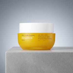 Derladie Meilleure Crème Hydratante et Raffermissante Coréenne de Nuit pour le Visage, Réparation des Marques Poresuses, Restauration de la Barrière Cutanée, à l'Eau de Banane et au Panthénol - Product Image 1