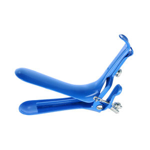 Espéculo Electro Vaginal de alta calidad, tamaños pequeños, medianos y grandes, espéculo Vaginal eléctrico de acero inoxidable recubierto de azul - Product Image 3