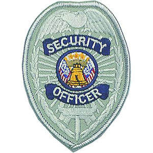 Patch de sécurité vintage brodé de perles étoiles à coudre avec épingle de sûreté |   Écussons brodés uniformes (en tissu) - Product Image 5