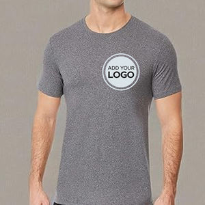 Camisetas a granel para hombre Cuello de algodón Premium preencogido suave, cuello redondo, camisetas de ajuste informal Etiqueta personalizada para hombres - Product Image 4