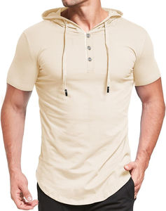 <b>Mens</b> <b>sleeveless</b> <b>hoodies</b> and hooded t shirt cotton gym wear custom logo breathable fabric street fashion activewear summer - Product Image 1