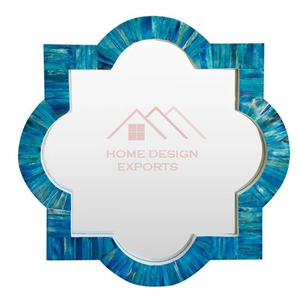 2026 Hand made Bone Inlay Wall Decor <b>Mirrors</b> <b>Round</b> Space - Product Image 6