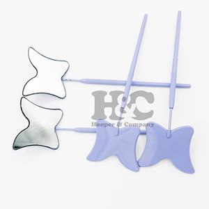 กระจกสะท้อนแสงรูปผีเสื้อสีม่วงเคลือบทึบกระจกสแตนเลสสำหรับต่อขนตาอย่างยั่งยืนโลโก้ - Product Image 5