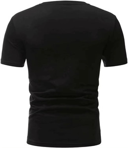 Camisetas con logotipo personalizado para hombre, camisetas informales con serigrafía de media manga de algodón puro con patrones publicitarios, camisetas de manga corta - Product Image 2