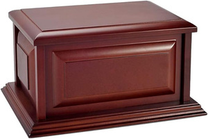 Urnes de crémation en bois faites à la main de style américain de vente chaude urnes décoratives funéraires modernes pour hommes femmes à bas prix - Product Image 2