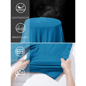 Pantalones cortos de entrenamiento de rizo de algodón liso de alta calidad para hombre, pantalones cortos de malla con estampado de logotipo personalizado informal de talla grande para gimnasio - Product Image 6