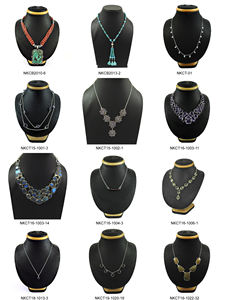 Nouveauté Collier en forme de cabochon en argent sterling 925 avec plusieurs pierres précieuses naturelles, bijoux faits à la main, fournisseur en gros - Product Image 5