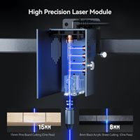 Graveur laser infrarouge Ortur R2 1064nm Classe 1 Entièrement fermé avec fenêtre visible 1000mW APP Idéal pour la fabrication de bijoux et de cadeaux