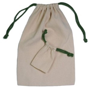 Custom Printed Logo 100% Organic Cotton Drawstring Bag Eco-Friendly Reusable Jewelry Pouch Silk Screen Printed Recyclable - Product Image 4
