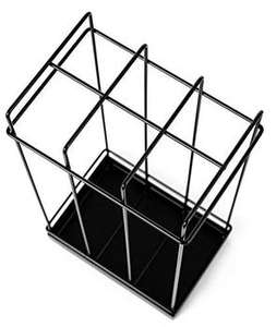 Indoor Yellow Mesh Wire Umbrella Stand Storage Rack Bucket Ideal for Household <b>Supplies</b> Stylish Home Decoration <b>Supplies</b> - Product Image 5