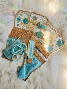 Nhựa Epoxy Thánh Kinh Qur'an Đứng 12 Inch Có Thể Gập Lại Thánh Cuốn Sách Phần Còn Lại Cho Đọc Tùy Chỉnh Tên Màu Rehal Tôn Giáo Ramadan Món Quà Tự Làm - Product Image 2