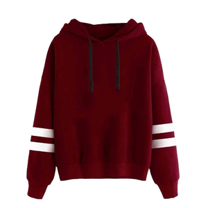 Sudadera con Capucha de Invierno Personalizada de Alta Calidad, Estilo Urbano Coreano, Estampada, de Poliéster/Algodón, Gruesa, Holgada, para Mujer - Product Image 2